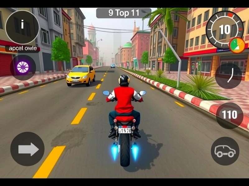 Zoom Racer Legend game screenshot showing Indian streets